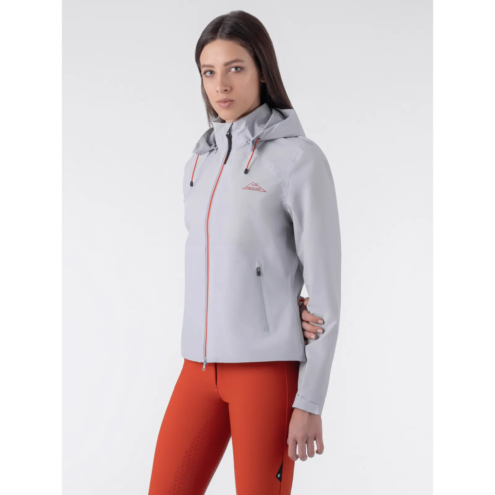 Meilleurs prix pour Veste imperméable équitation à capuche femme Equiline Efrida