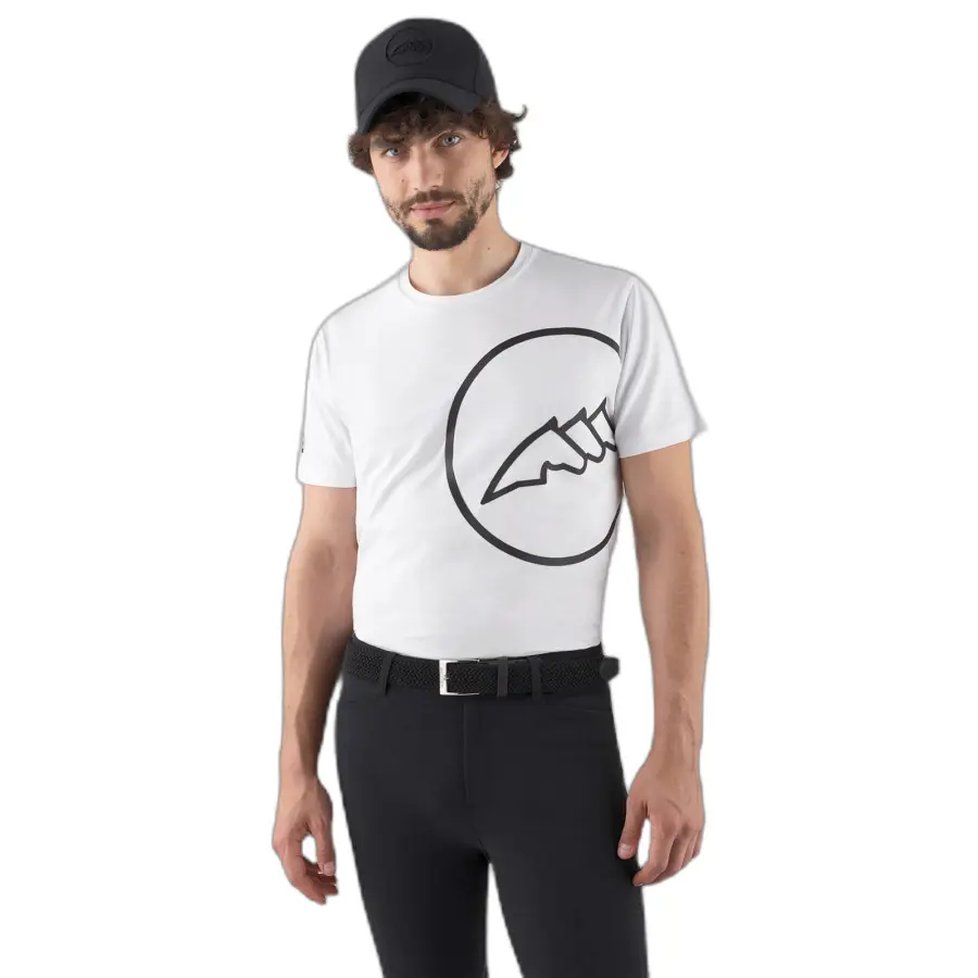 Meilleurs prix pour T-shirt avec logo imprimé Equiline Caster