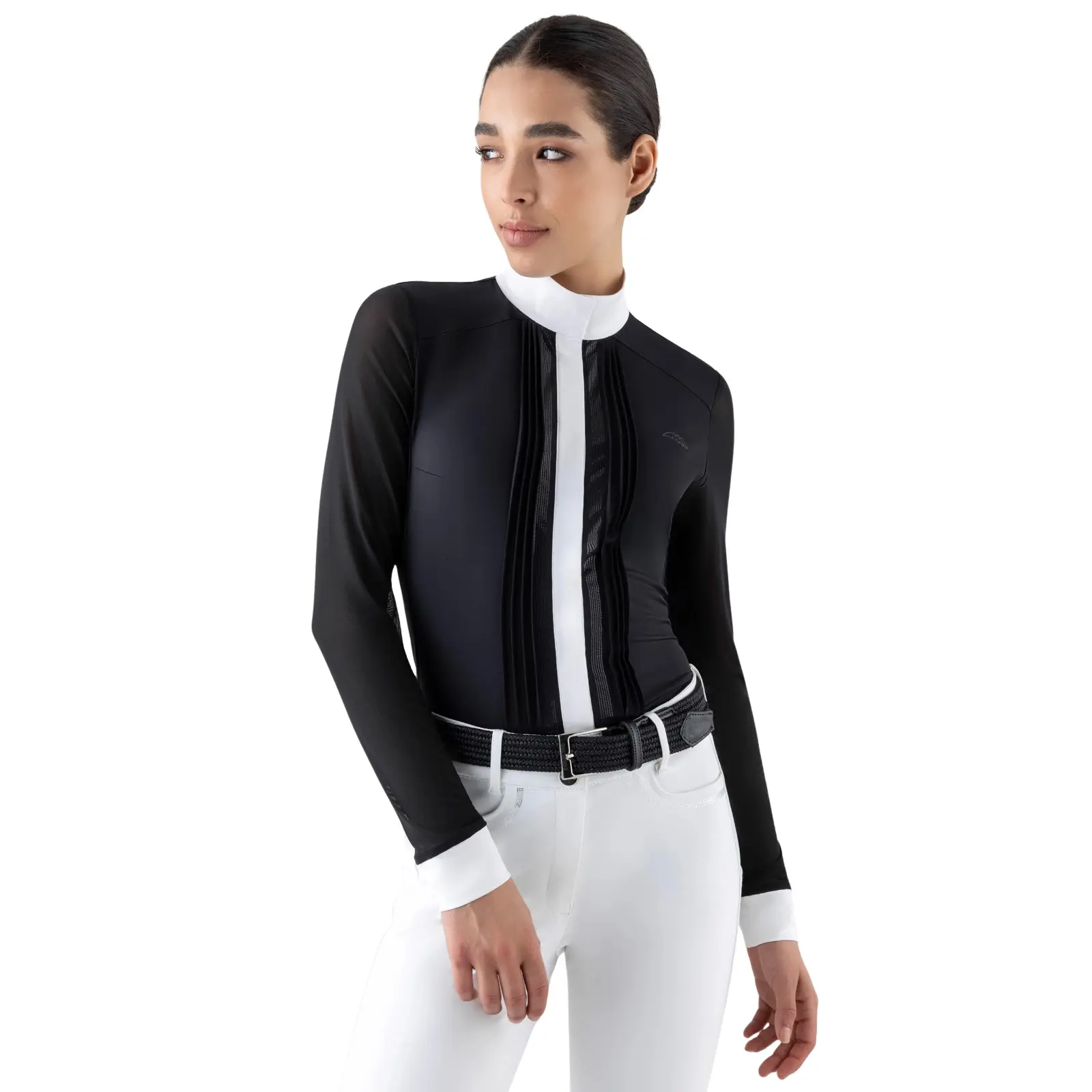 Chemise de concours manches longues femme Equiline Giosted