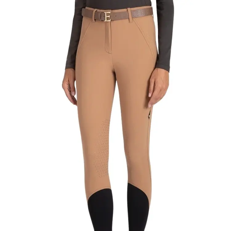 Comparer les prix de Pantalon de concours d'équitation mid grip femme Equiline Ettiekh