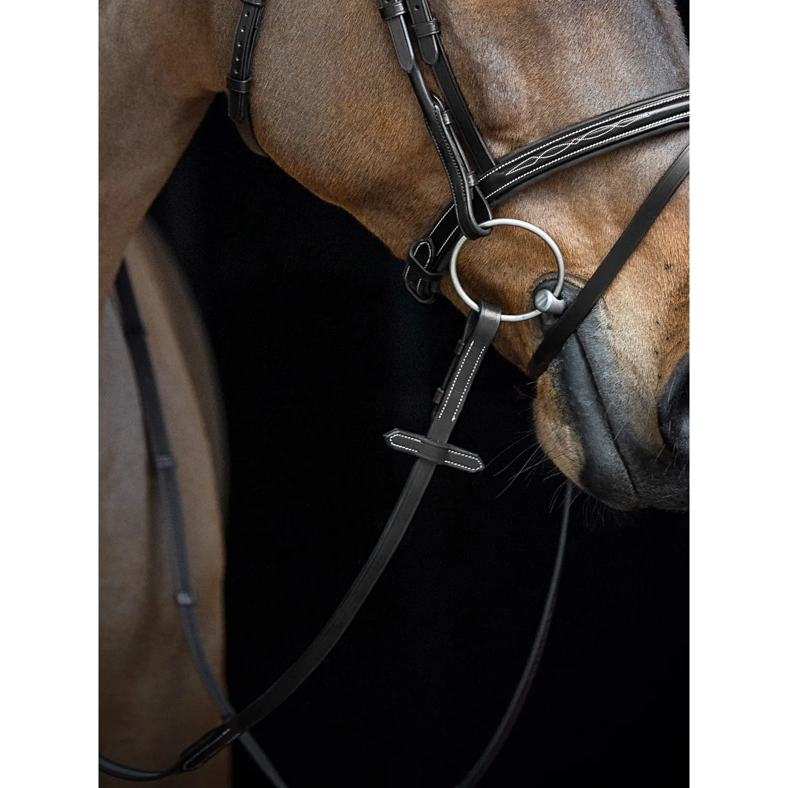 Equiline Noir Non-Slip Horse Reins