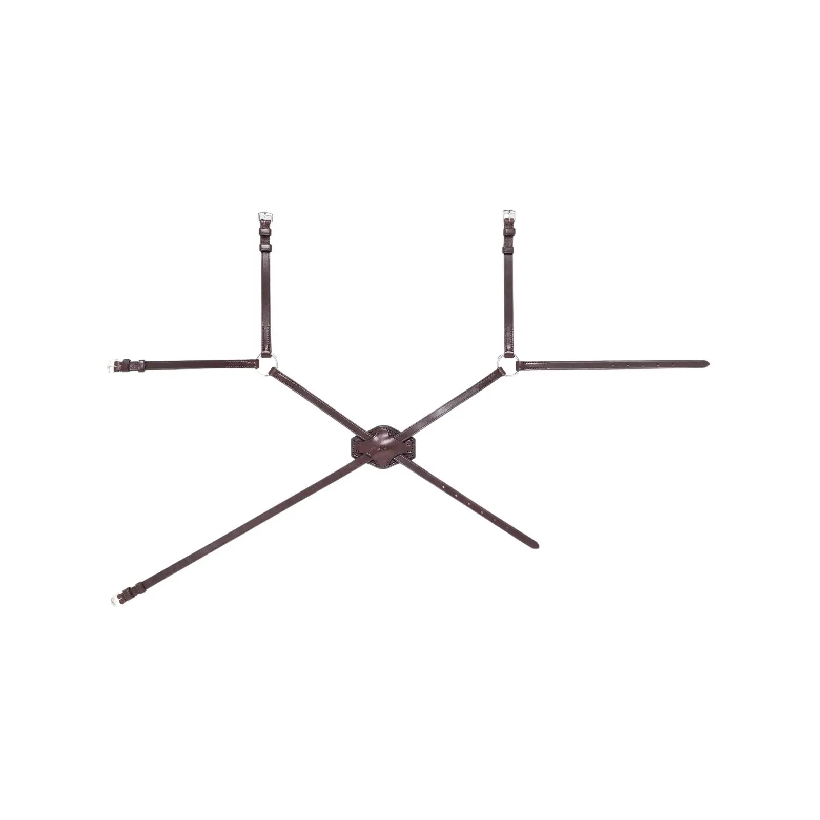 Equiline Marron Mexican Horse Cheek Pieces