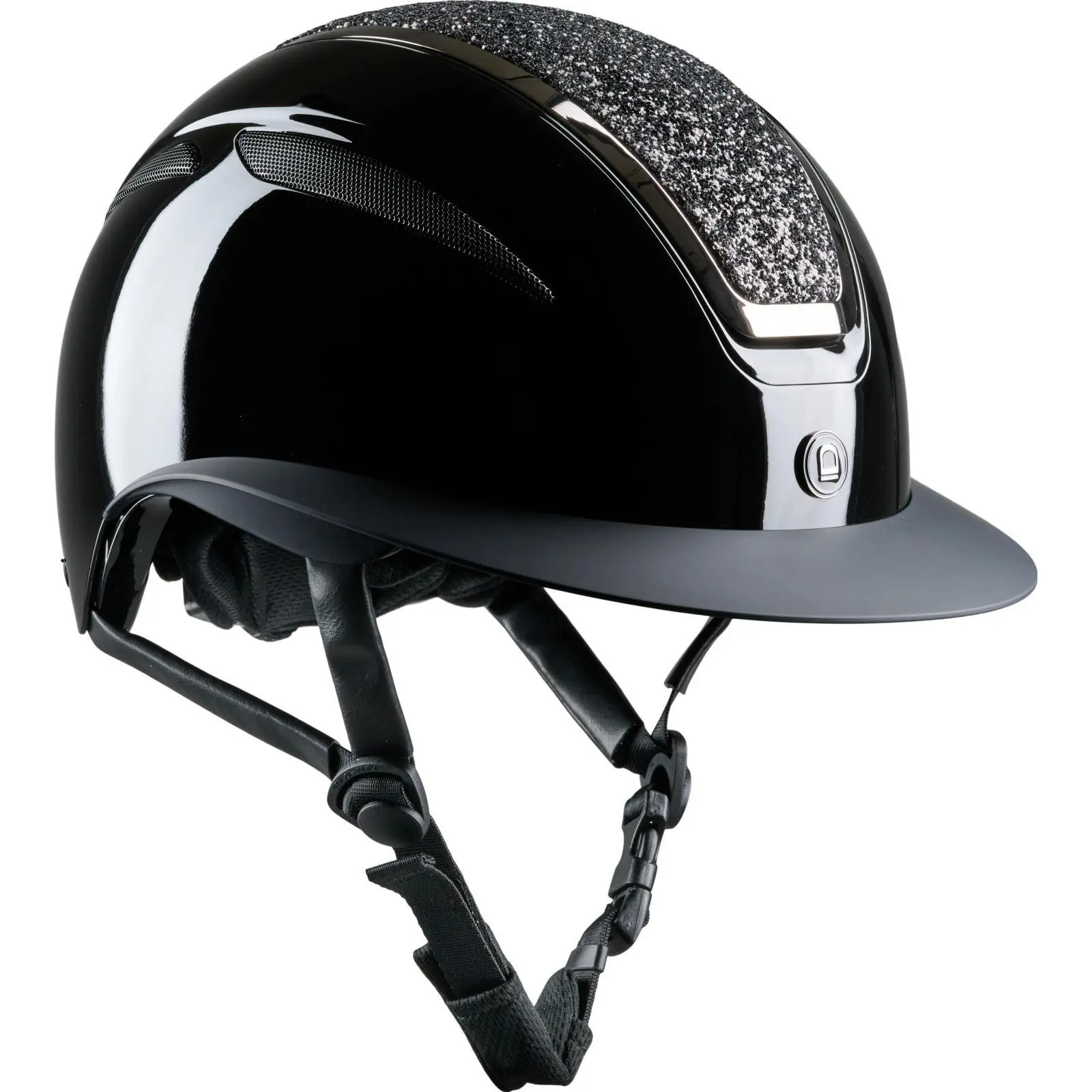 Casque d'équitation à paillettes épaisses Equipage EQ Mips Guardian