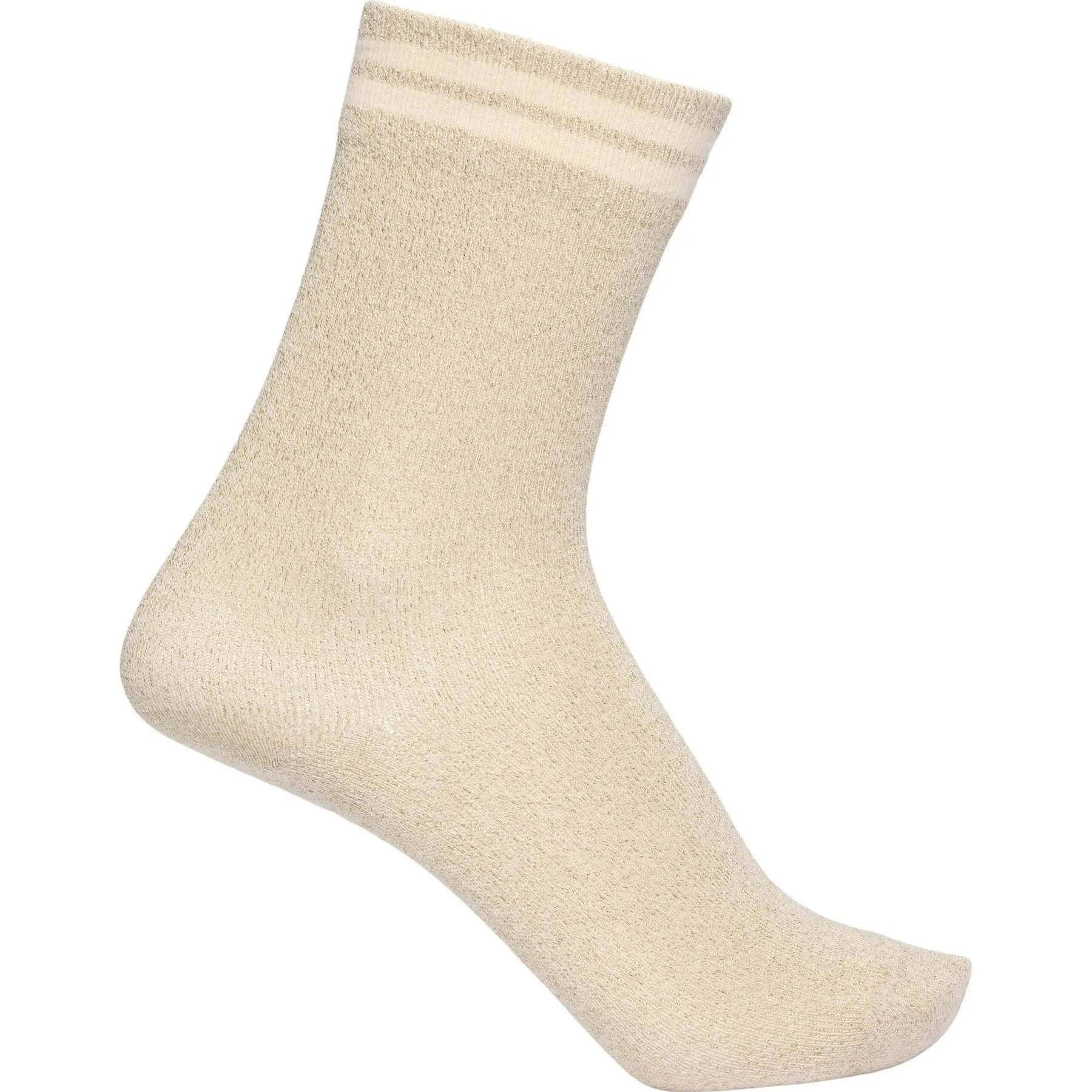 Equipage Beige Riding Socks Glitter