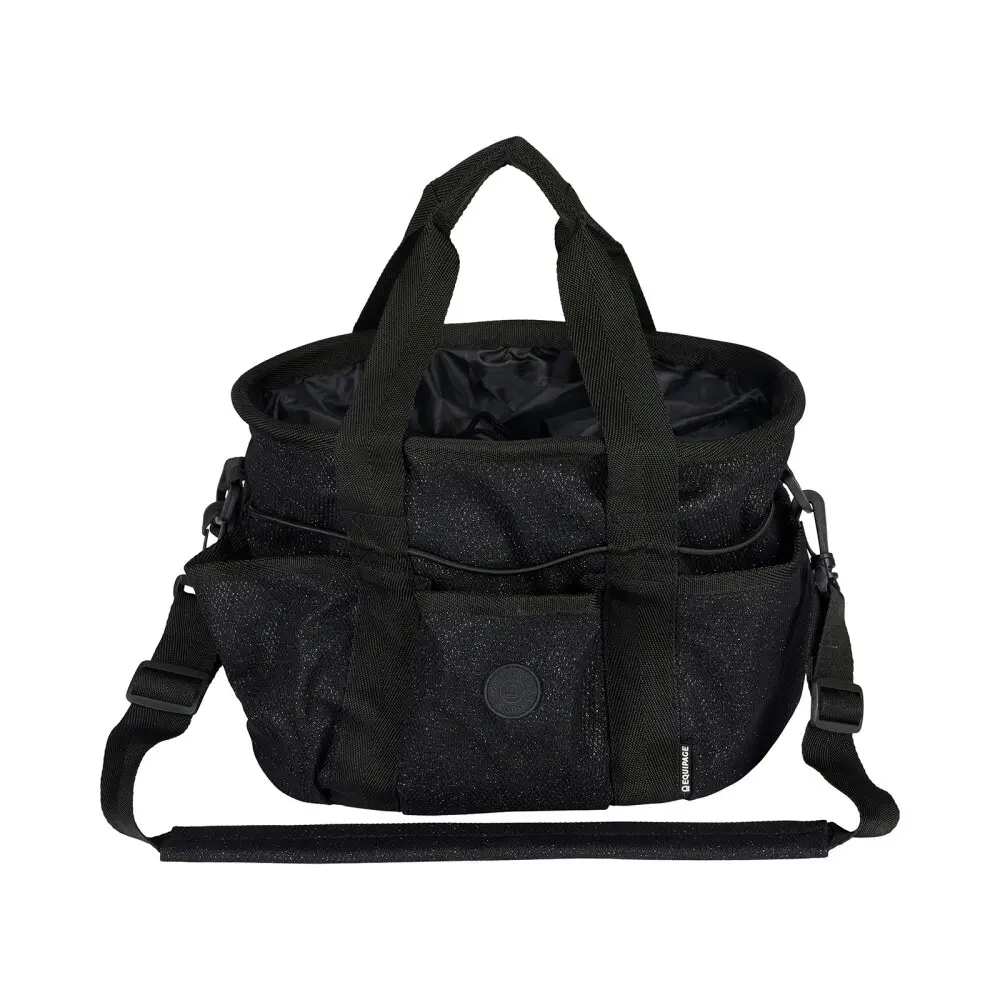 Equipage Noir Children's Grooming Bag Glitter