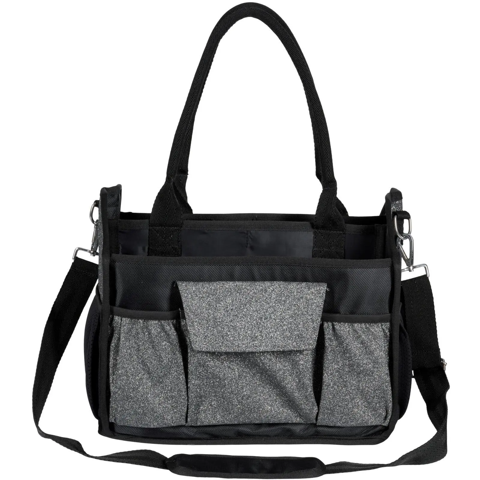 Equipage Noir Children's Grooming Bag Glitter