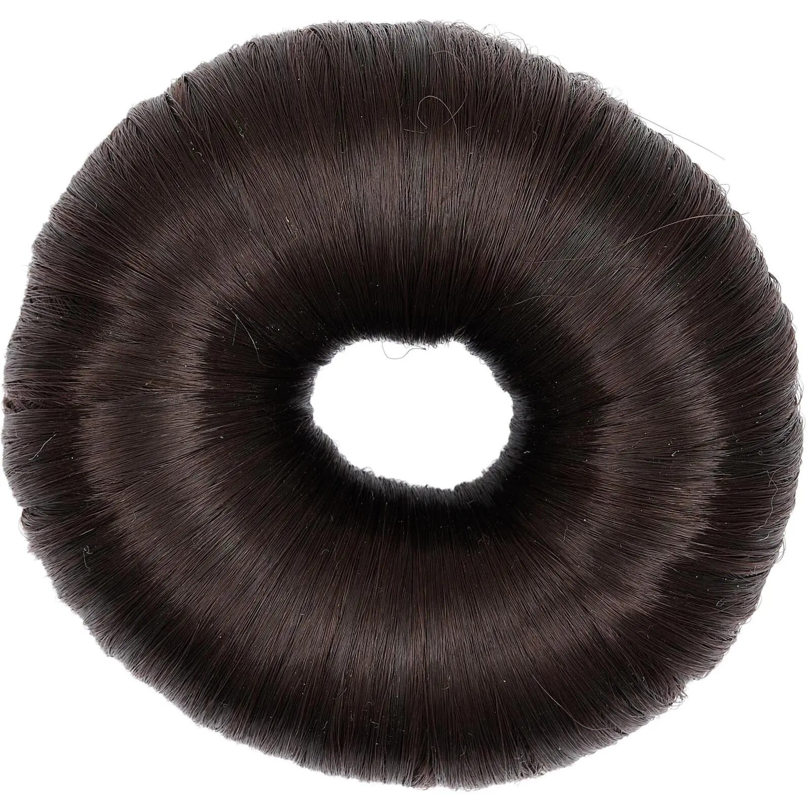 Equipage Women's Marron Hair Elastics For Doughnut