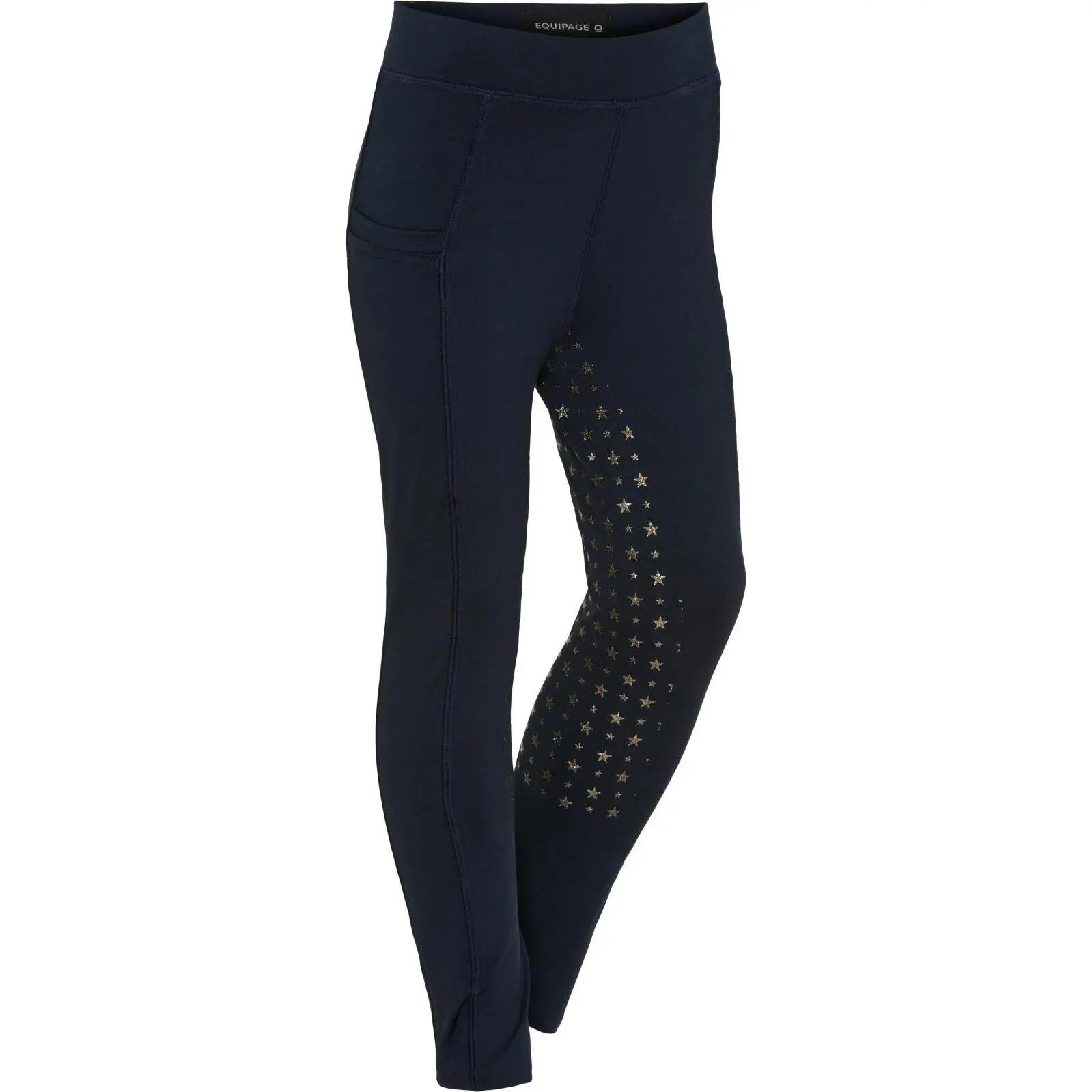 Meilleurs prix pour Legging équitation full grip fille Equipage Molly Glitter