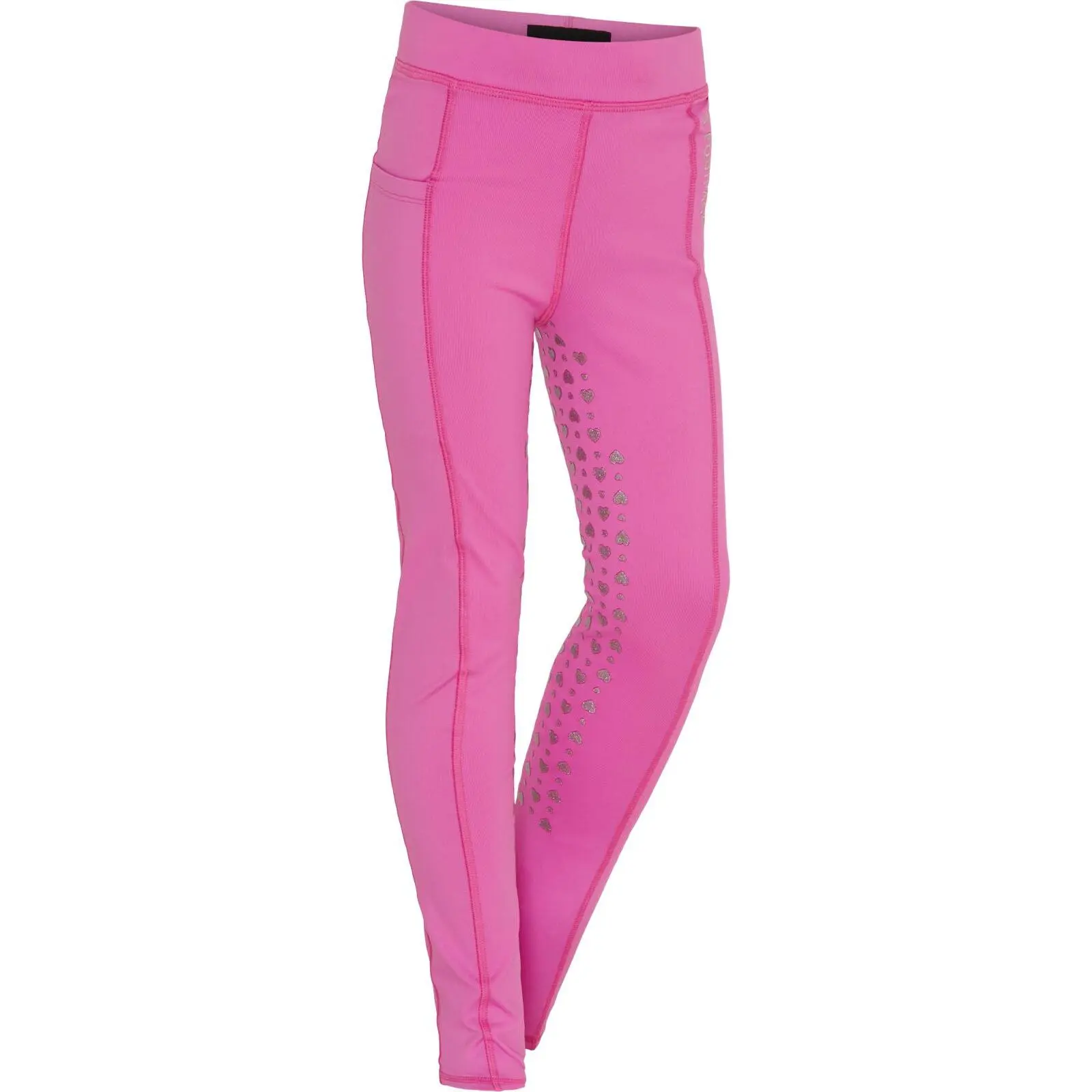 Comparer les prix de Legging équitation full grip fille Equipage Molly Heart