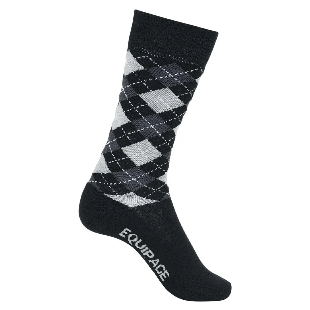 Comparer les prix de Chaussettes équitation Equipage Lax Argyle