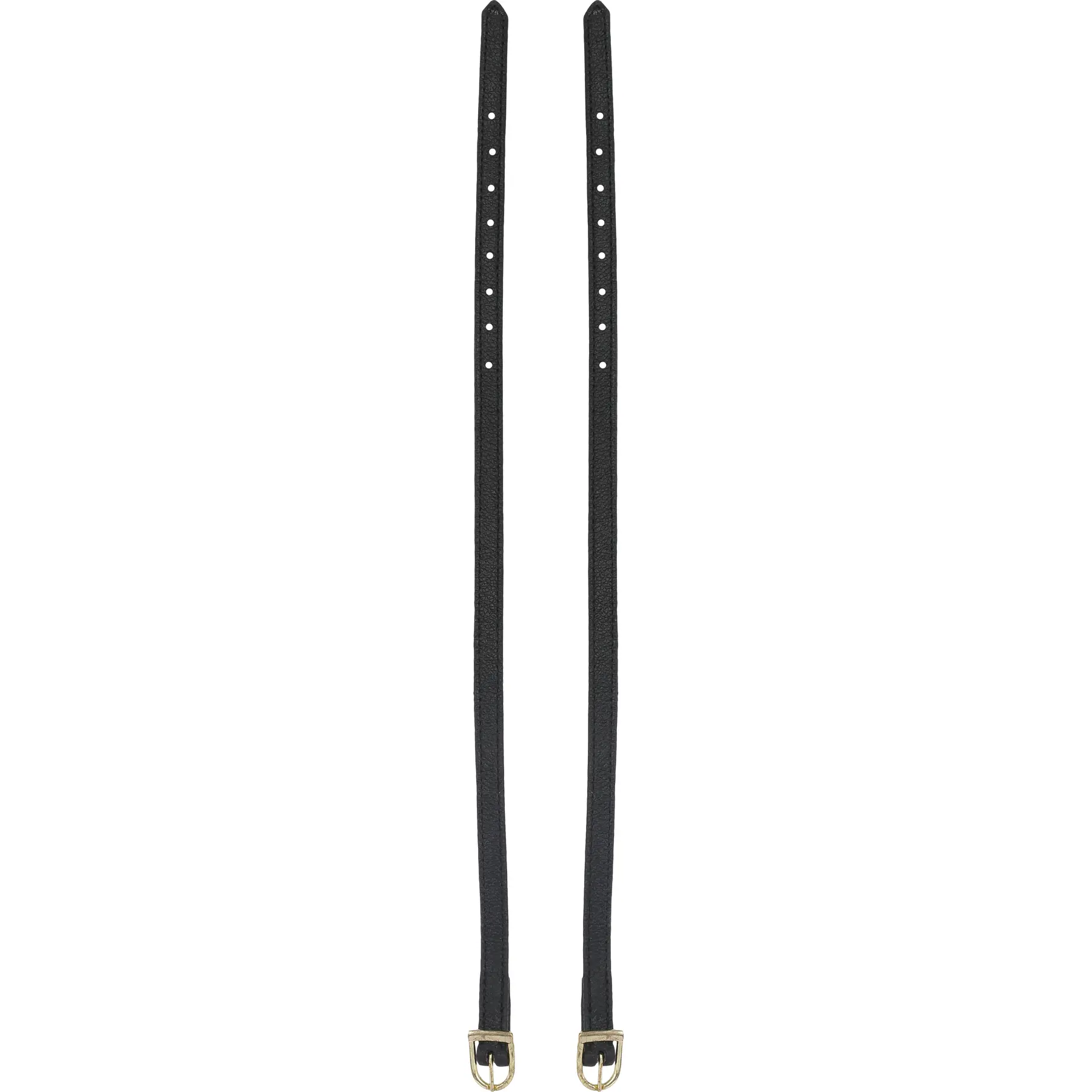 Equipage Noir Soft Leather Riding Spur Strap
