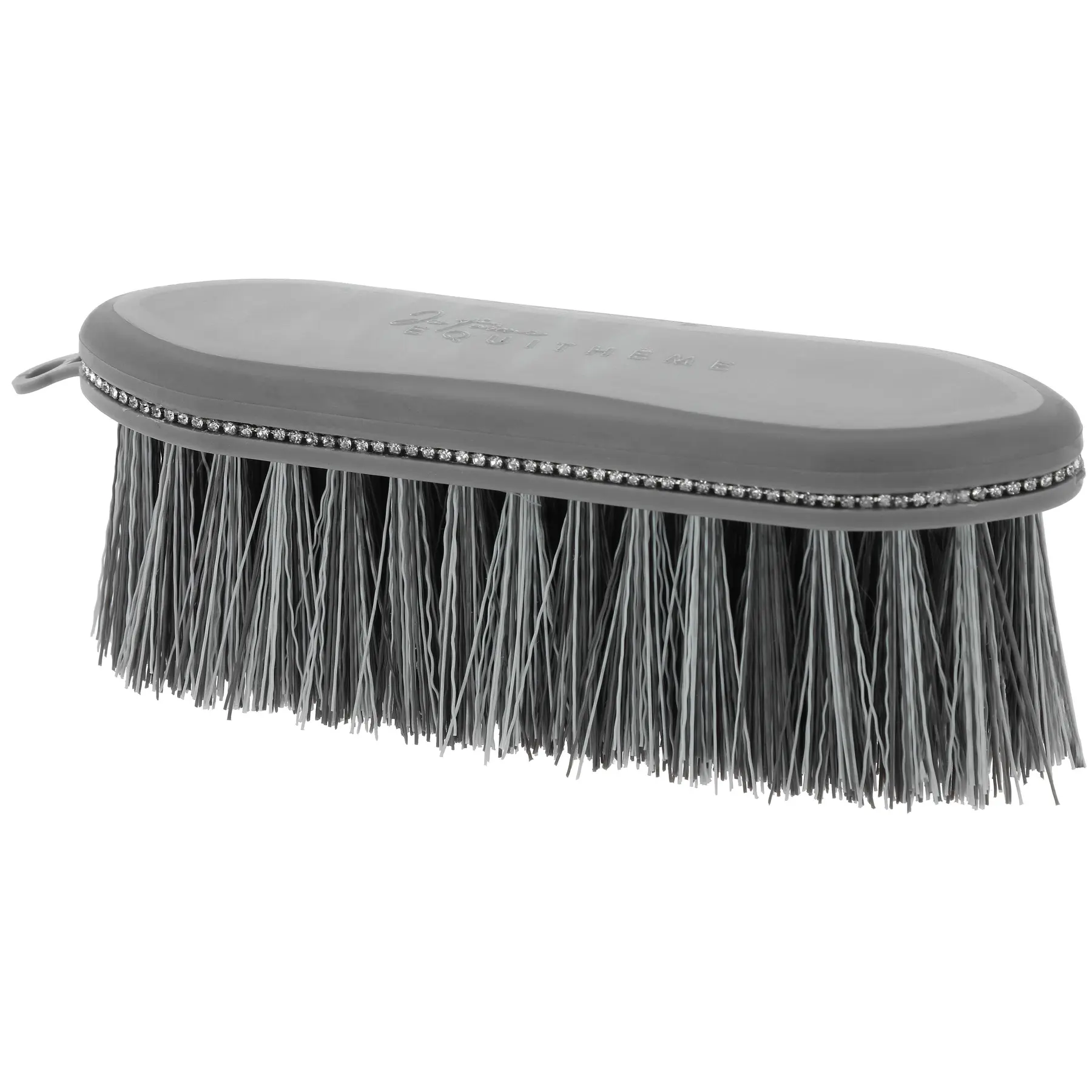 Equithème Gris Head Brush Je T'aime