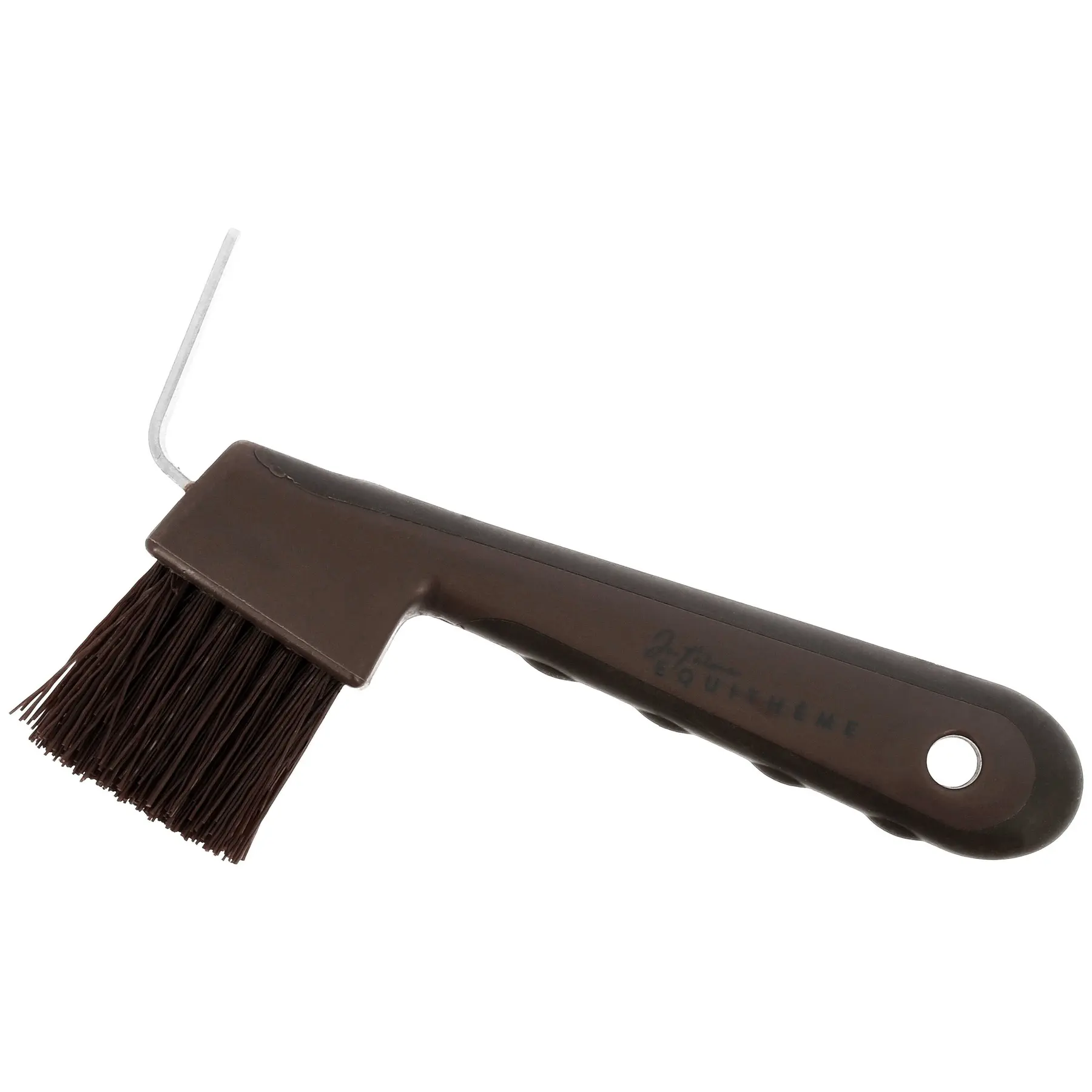 Equithème Marron Horse Hoof Pick Je T'aime