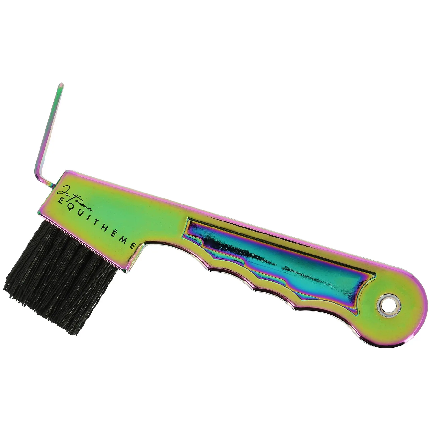 Meilleurs prix pour Cure-pied pour cheval Equithème Je t'aime - Hologram