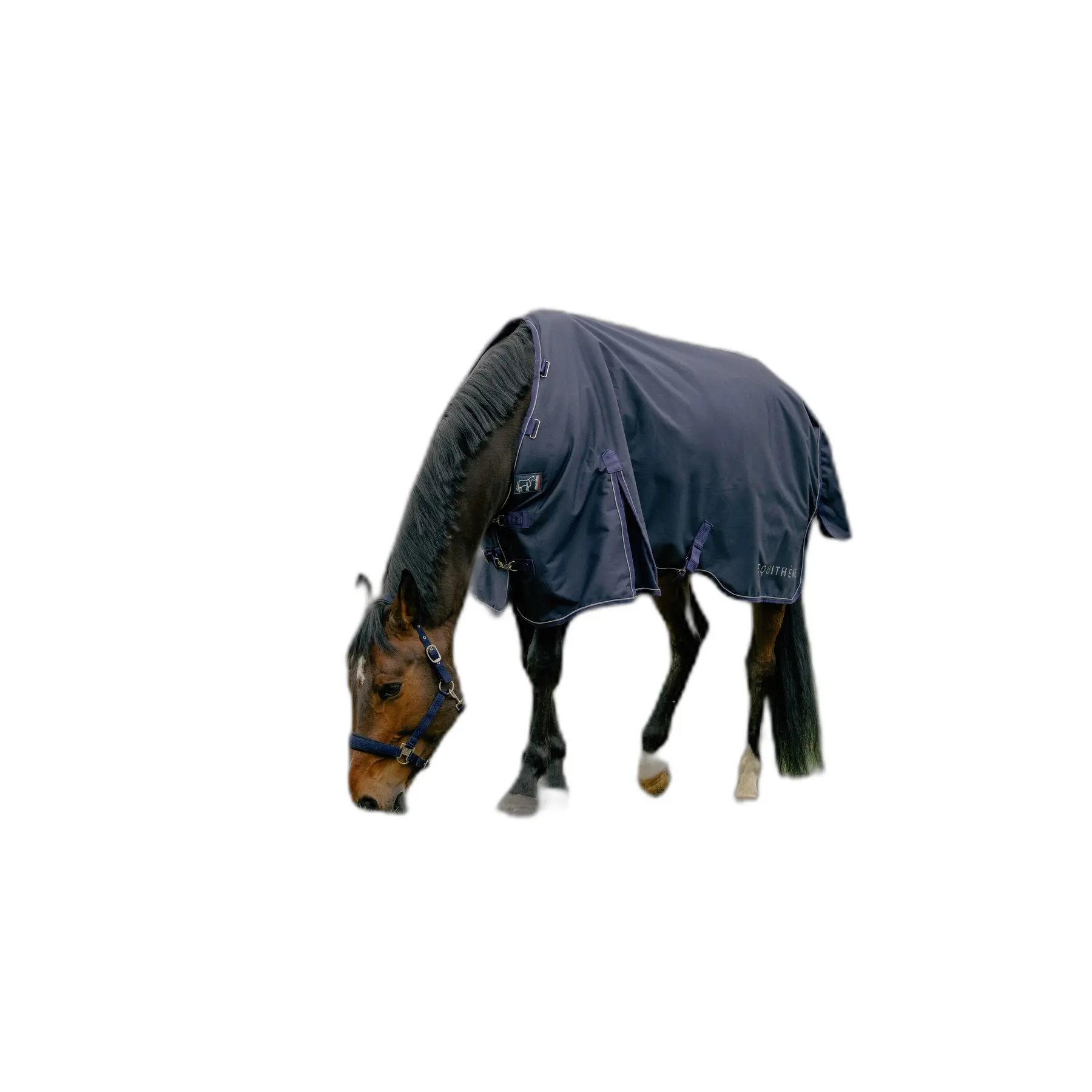 Equithème Bleu Outdoor Blanket Anatomic 1200D Aisance 0G