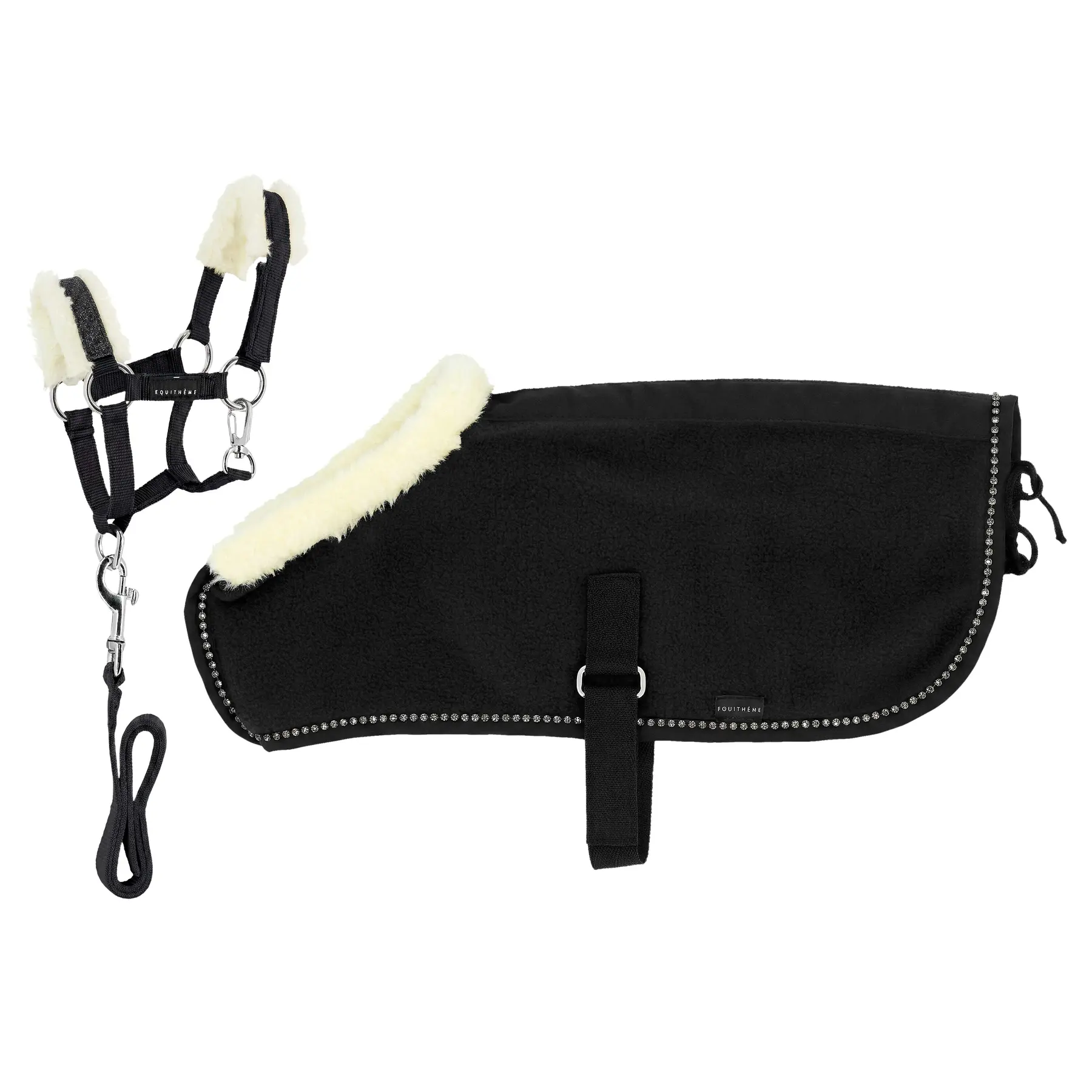 Licol pour cheval avec couverture équitation Equithème Academy
