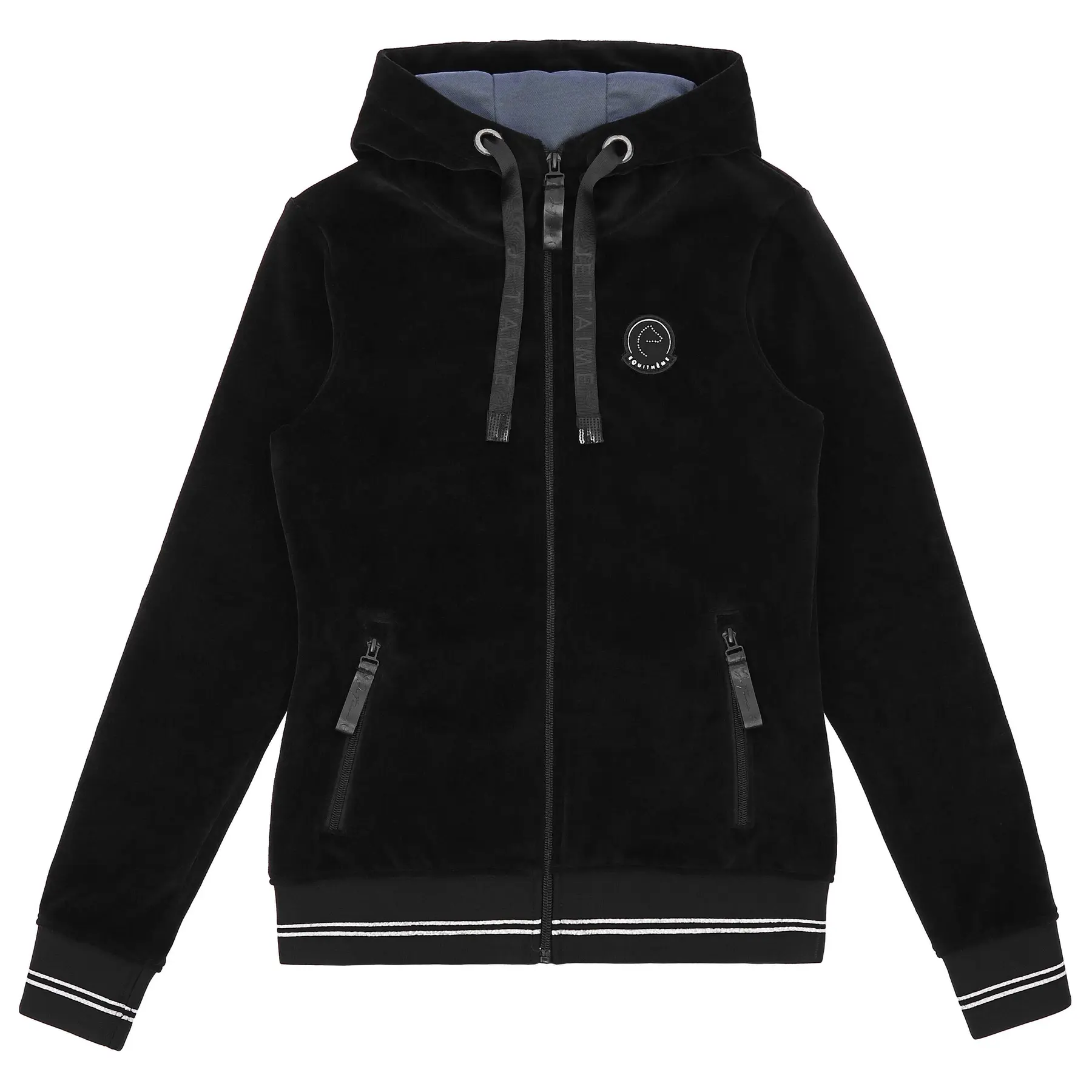 Comparer les prix de Sweatshirt à capuche femme Equithème JTM Coline