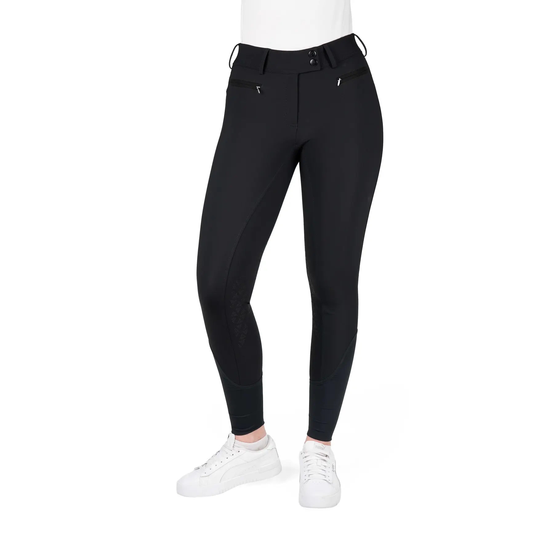 Meilleurs prix pour Pantalon équitation full grip femme Equithème Sally
