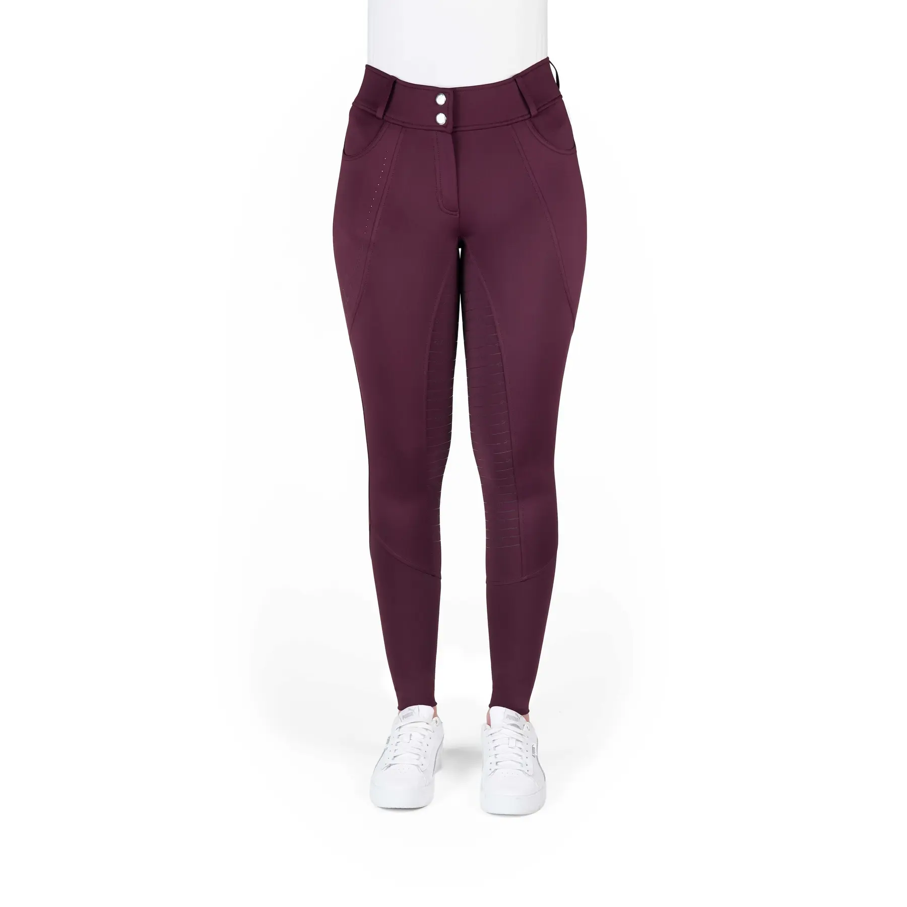 Meilleurs prix pour Pantalon équitation full grip femme Equithème Elsa JTM