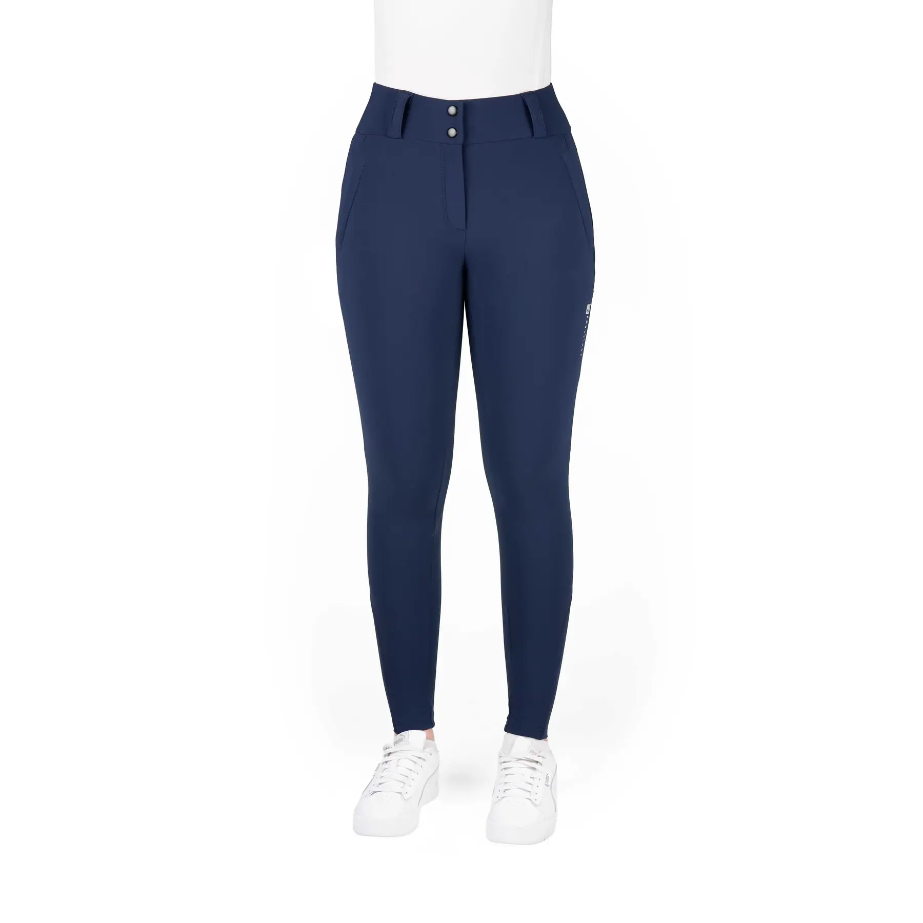 Comparer les prix de Pantalon équitation full grip femme Equithème Sierra