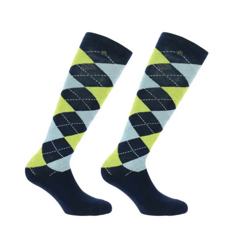 Rijsokken Equithème Argyle