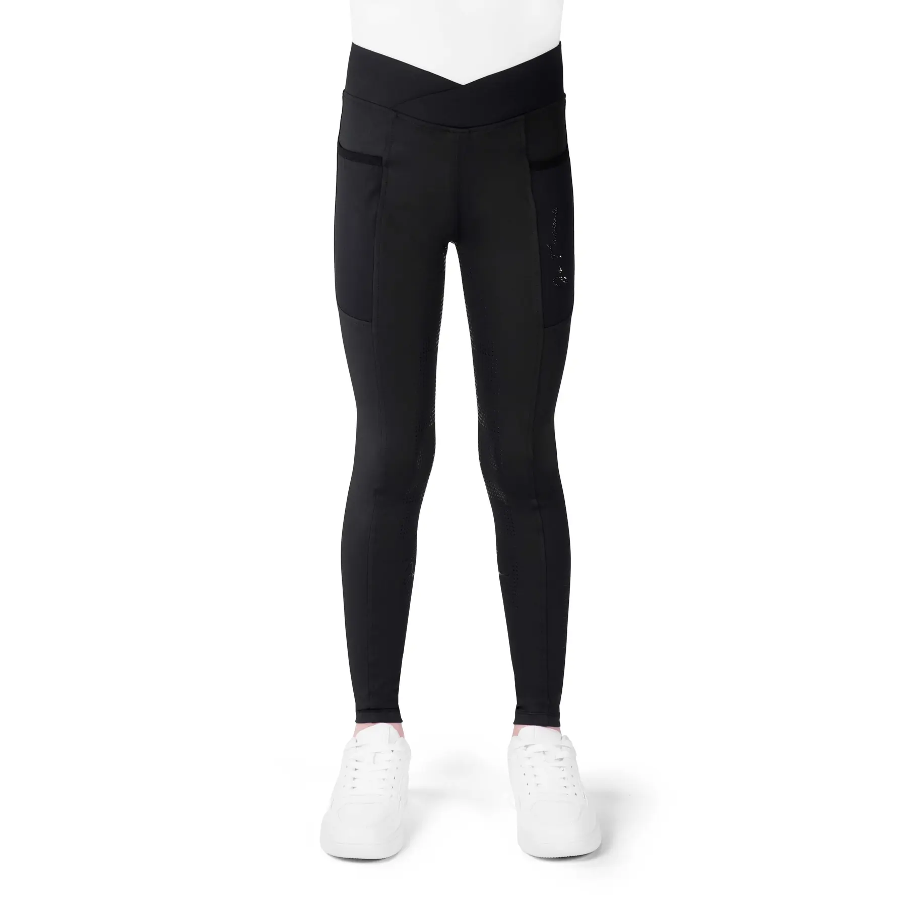 Meilleurs prix pour Legging équitation enfant Equithème Flora