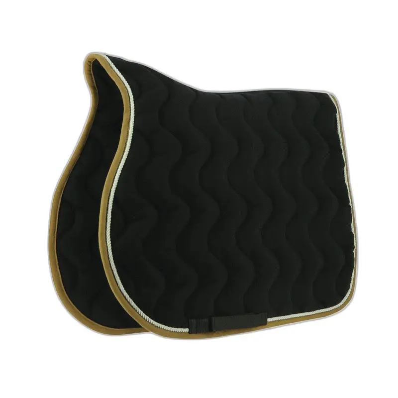 Equithème Noir Saddle Pad For Horses Polyfun