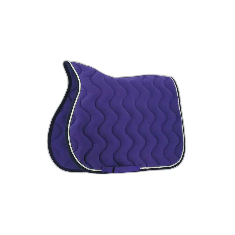 Equithème Violet Saddle Pad For Horses Polyfun