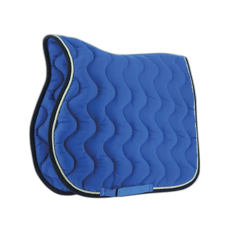 Equithème Bleu Saddle Pad For Horses Polyfun