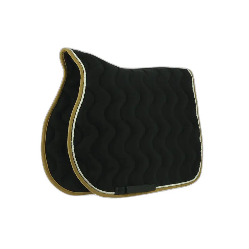 Equithème Noir Saddle Pad For Horses Polyfun