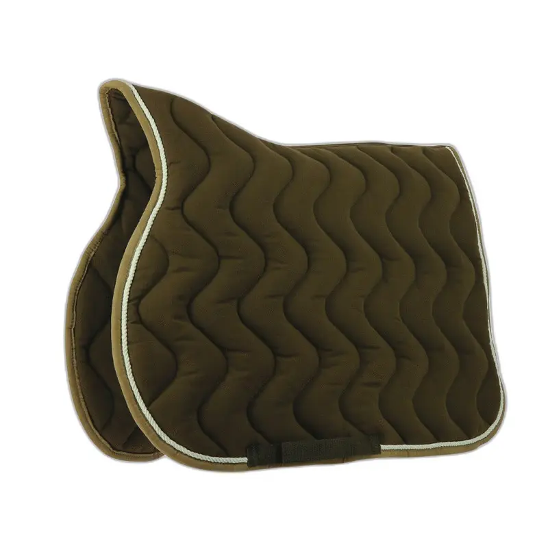 Equithème Marron Saddle Pad For Horses Polyfun