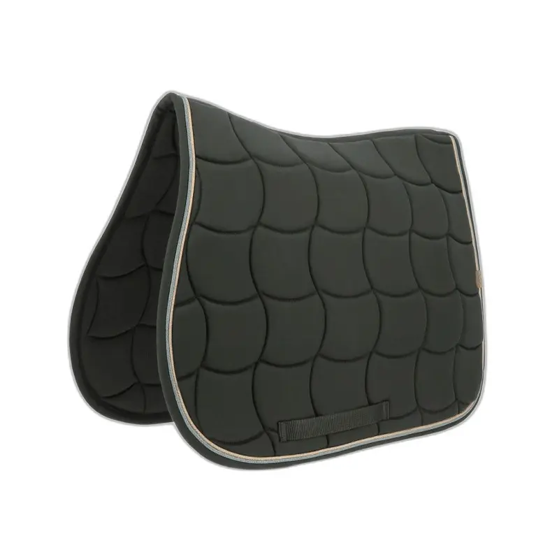 Equithème Noir Saddle Pad For Horses Shiny