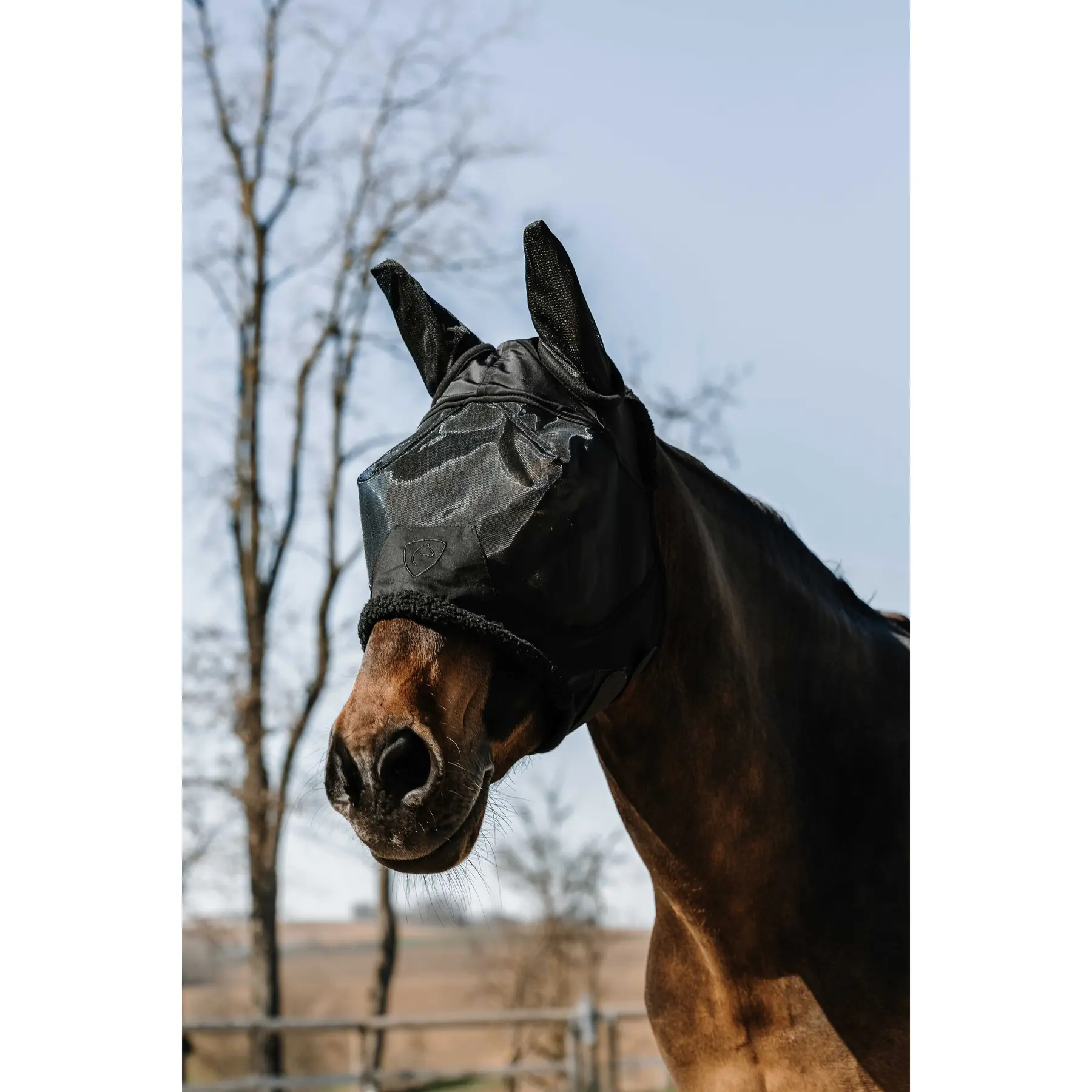 Meilleurs prix pour Masque anti-mouches pour cheval Equithème Teddy