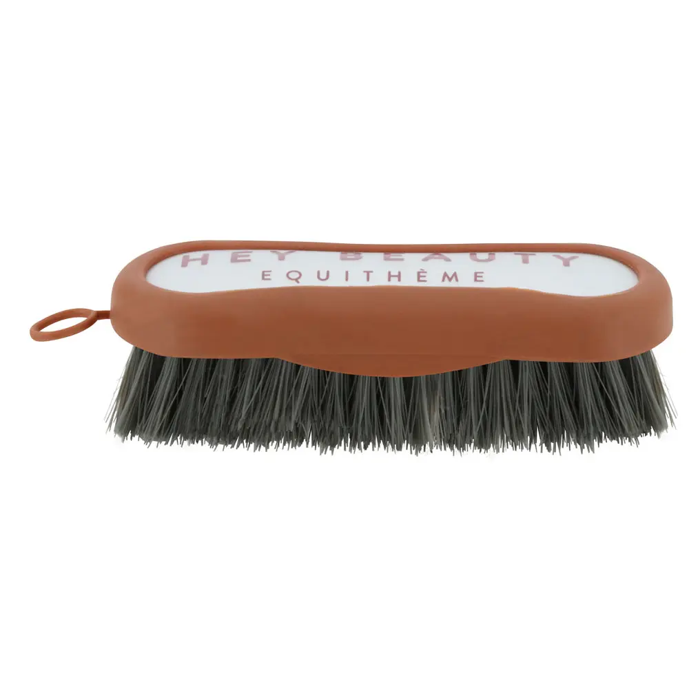 Equithème Gris Head Brush Je T'aime