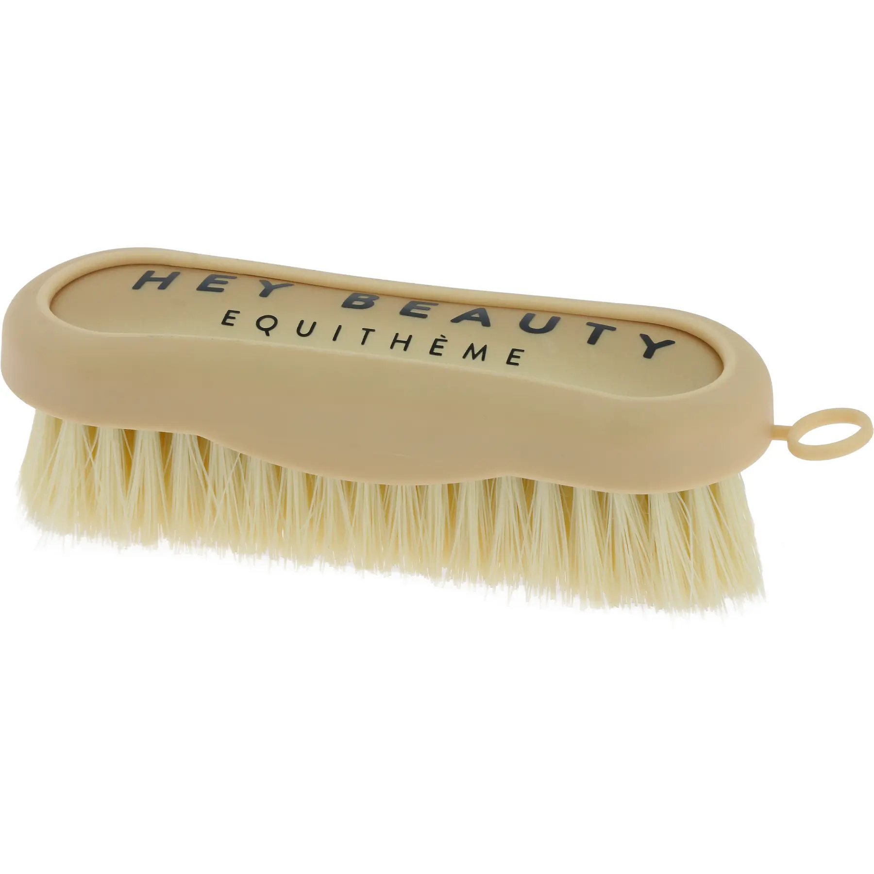 Equithème Beige Head Brush Je T'aime