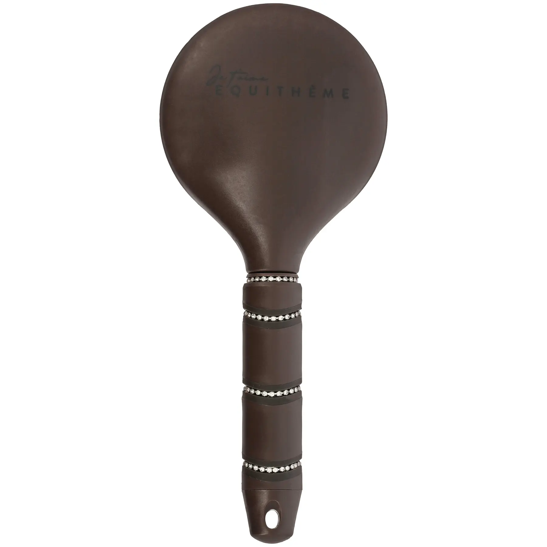 Equithème Marron Horsehair Brush Je T'aime
