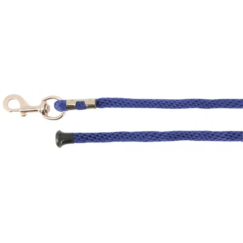Meilleurs prix pour Longe d'attache pour cheval Equithème Soft rose gold