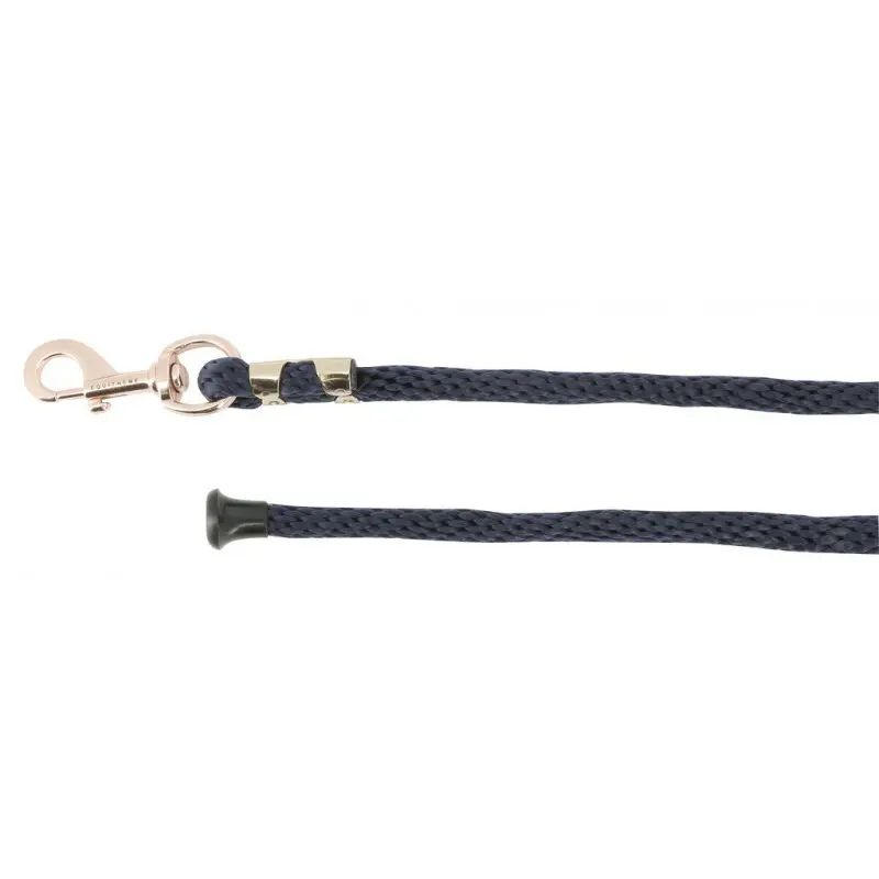 Equithème Bleu Tie-Down Lanyard For Horses Soft Rose Gold