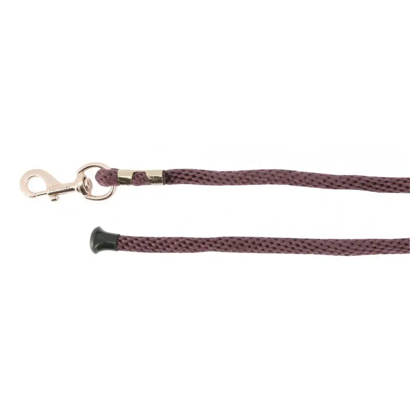 Equithème Rouge Tie-Down Lanyard For Horses Soft Rose Gold