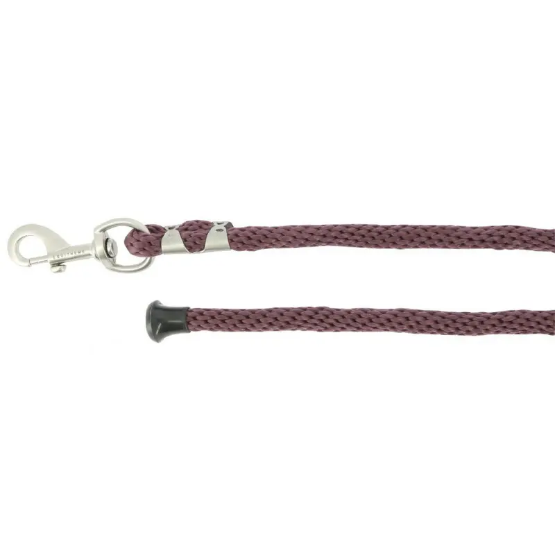 Equithème Rouge Soft Satin Lanyard For Horses