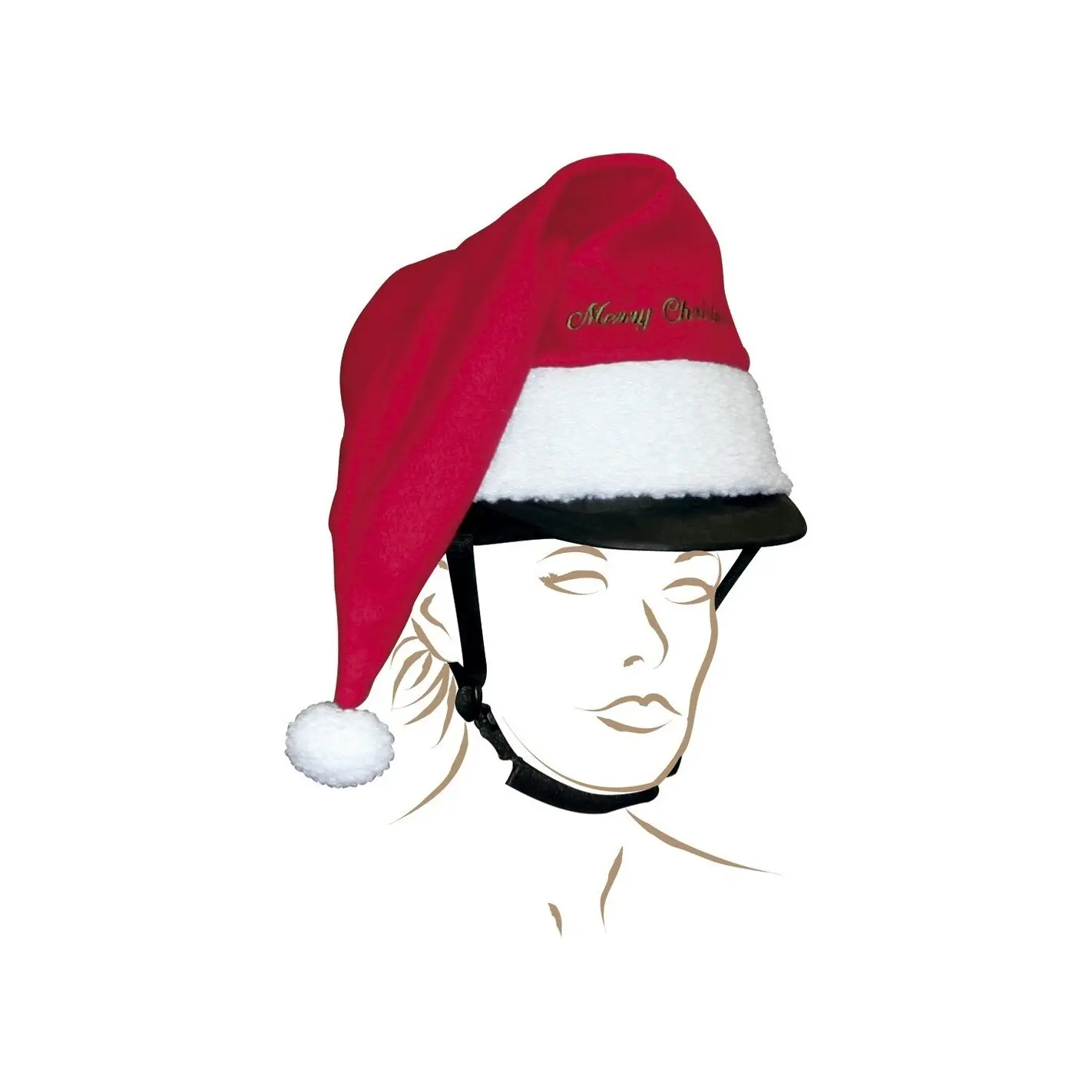 Meilleurs prix pour Couvre-casque d'équitation Equithème Noël