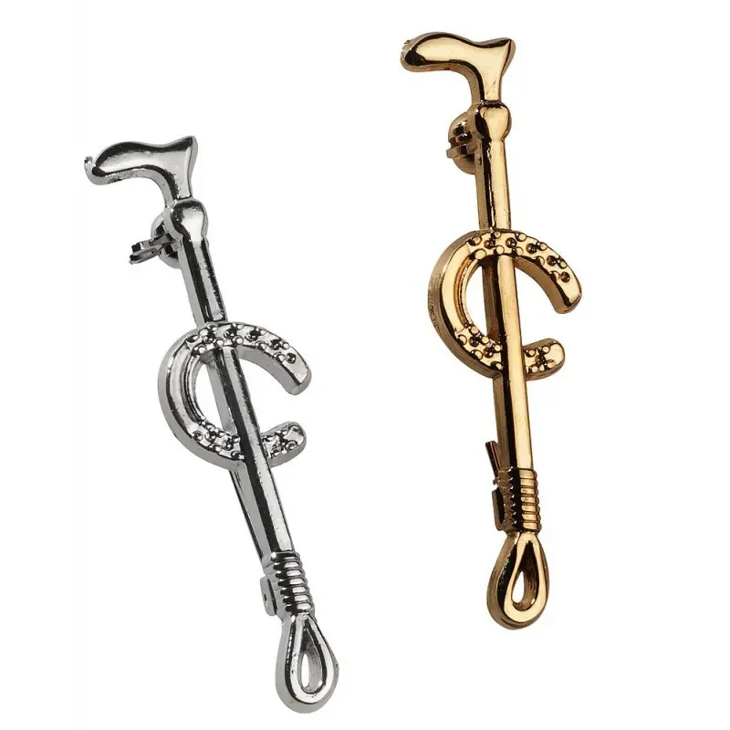Equithème Doré Tie Pin For Horse