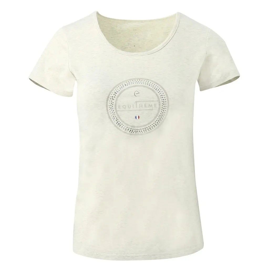 Equithème Women's Blanc T-Shirt Anna