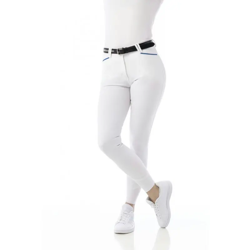Meilleurs prix pour Pantalon équitation de concours mid grip femme Equithème Lassy