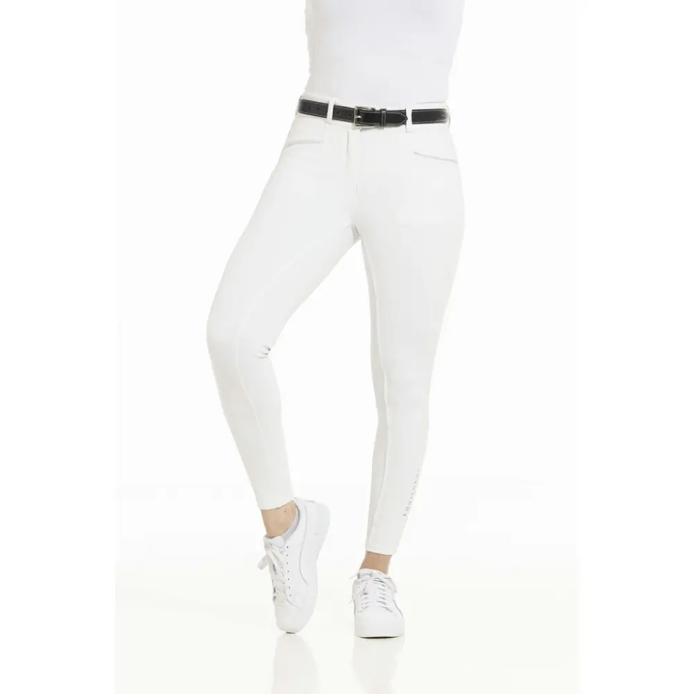 Meilleurs prix pour Pantalon équitation de concours fond silicone Equithème Claudine