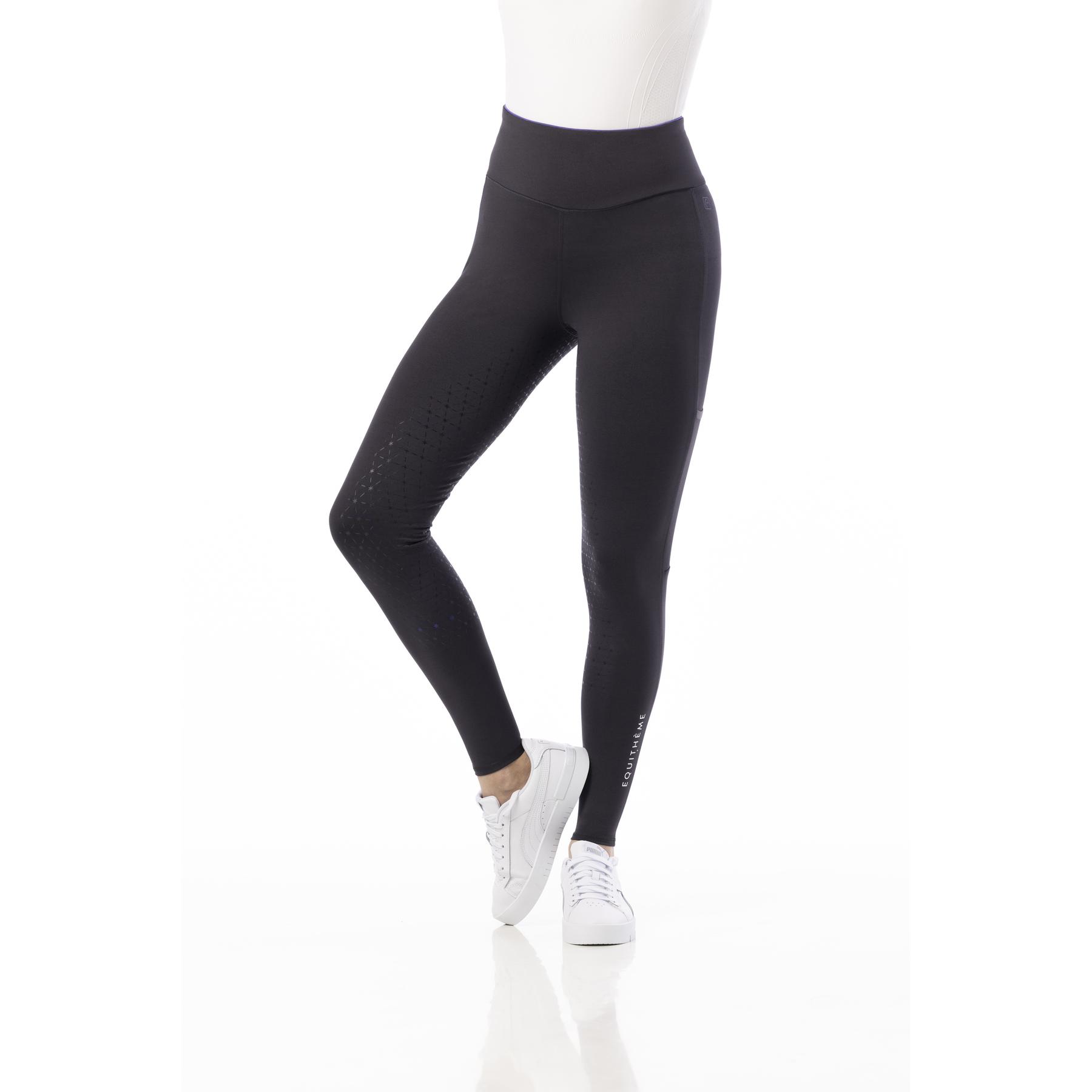 Comparer les prix de Legging équitation full grip femme Equithème Lyly