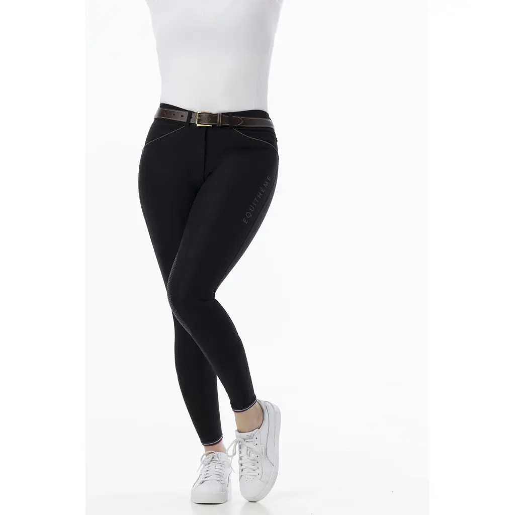 Comparer les prix de Pantalon équitation mid grip Equithème Yolande