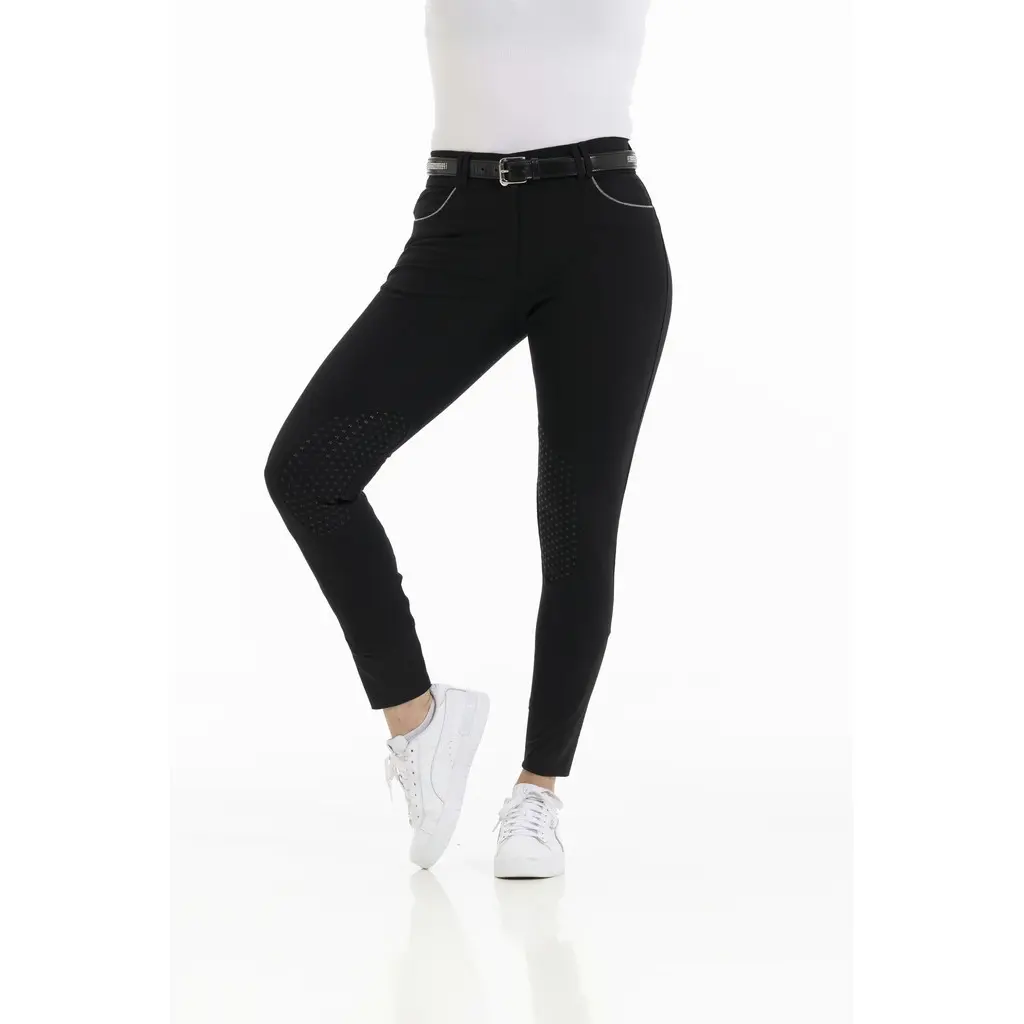 Comparer les prix de Pantalon équitation femme mid grip Equithème Belinda