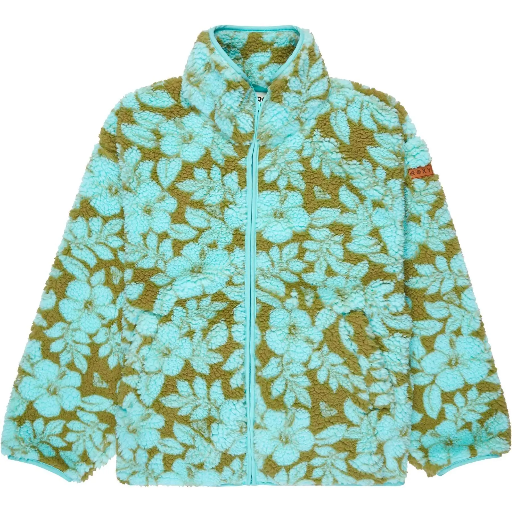 Mädchen Fleecejacke mit Kapuze und Reißverschluss Roxy Like Electricity