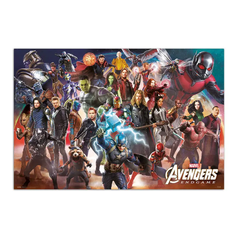 Erik Multicolore Poster Marvel Avengers Endgame